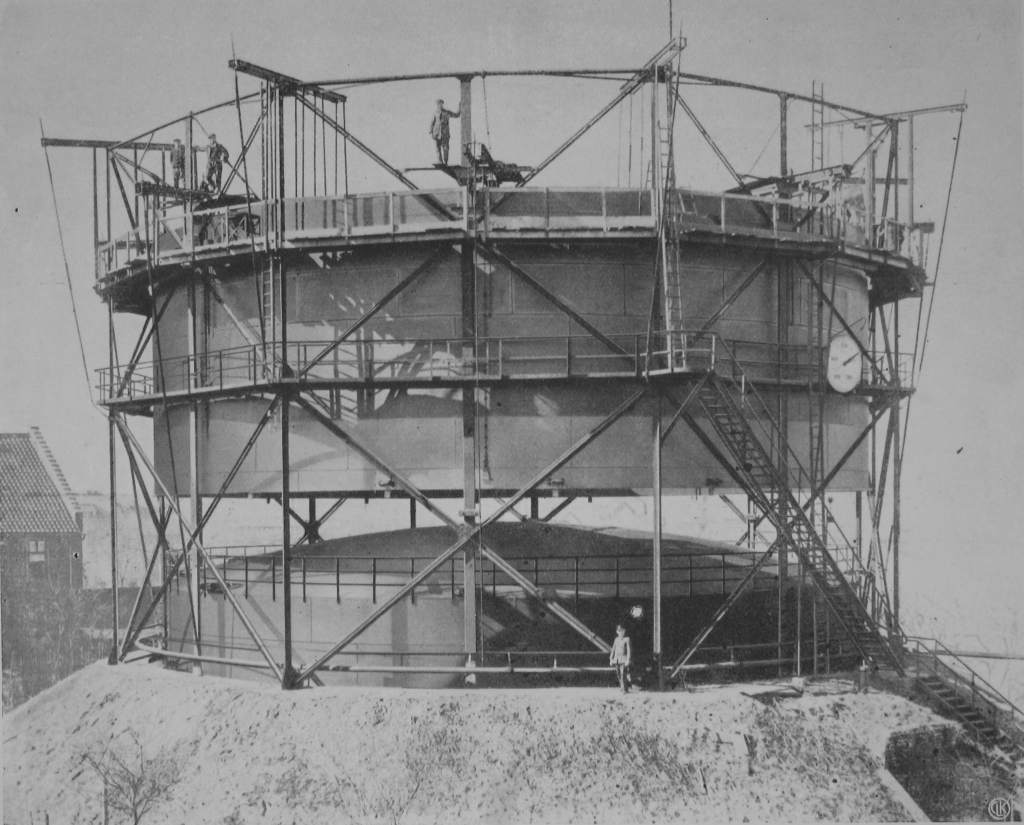 Teleskopierung Gasbehälter für Wernigerode