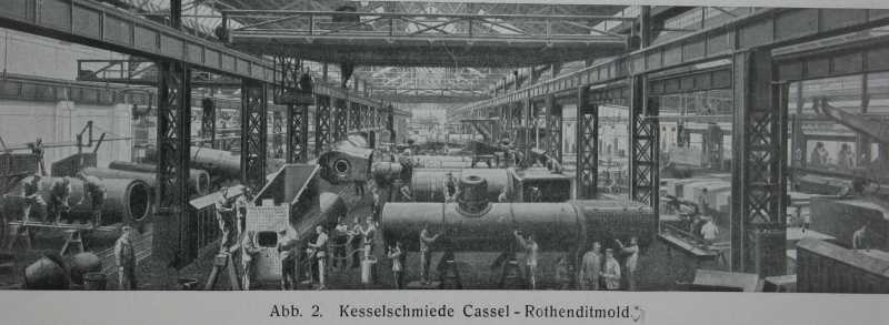 Henschel & Sohn: Kesselschmide in Kassel-Rothenditmold