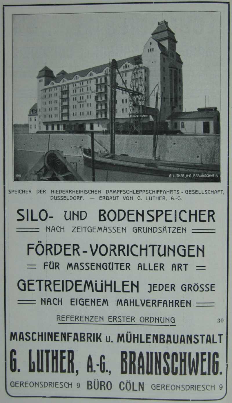 Maschinenfabrik und Mühlenbauanstalt G. Luther