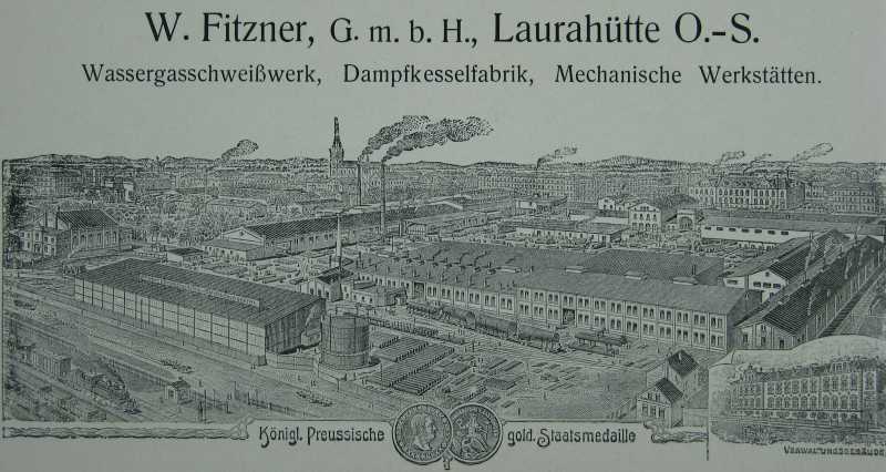 Wilhelm Fitzner, jun.: Fabrikanlage 