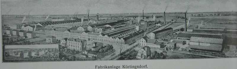 Gebr. Körting A.-G.: Fabrik in Körtingsdorf