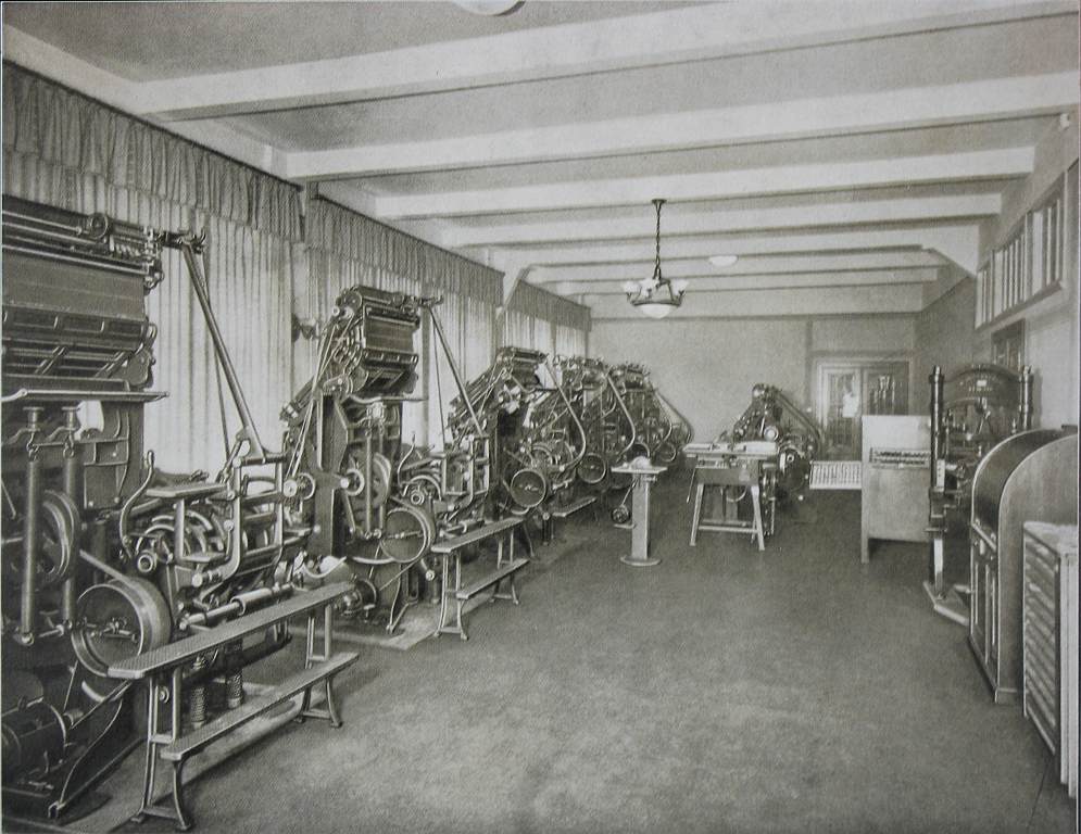 Linotype-Haus: Ausstellungssaal