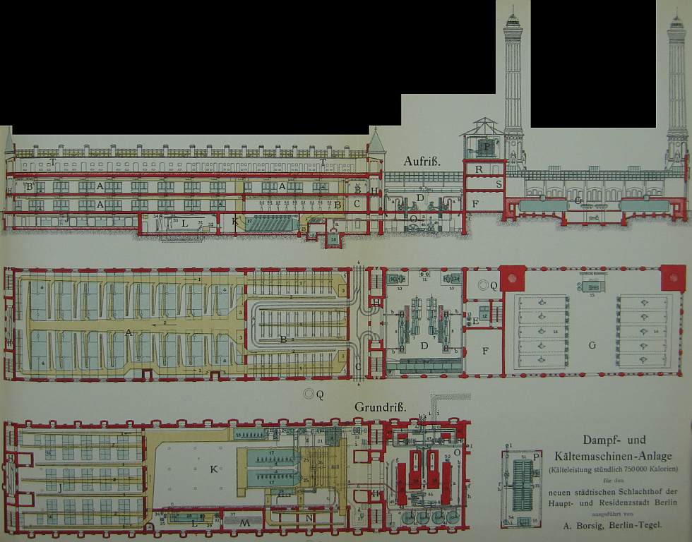 Schlachthof Berlin: Maschinenanlage