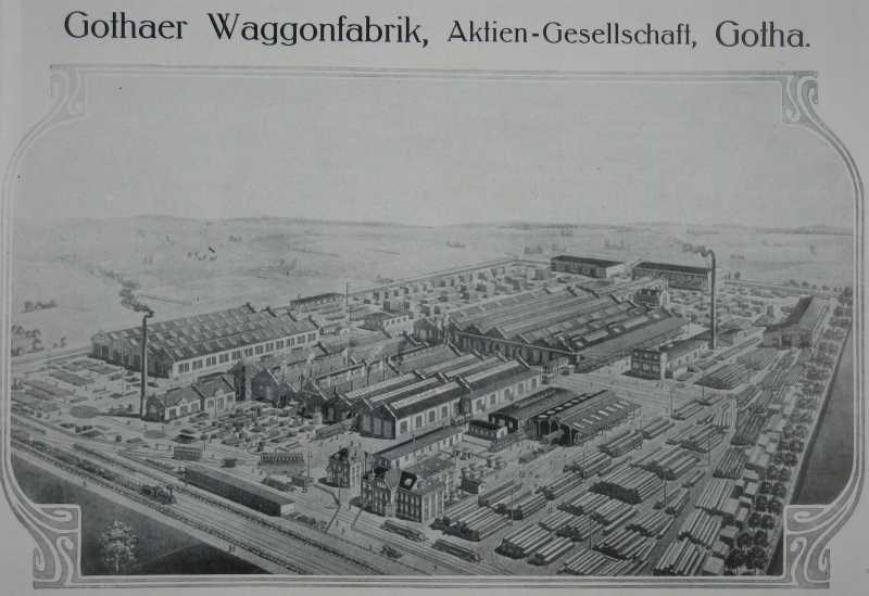 Gothaer Waggonfabrik Aktien-Gesellschaft: Gesamtansicht