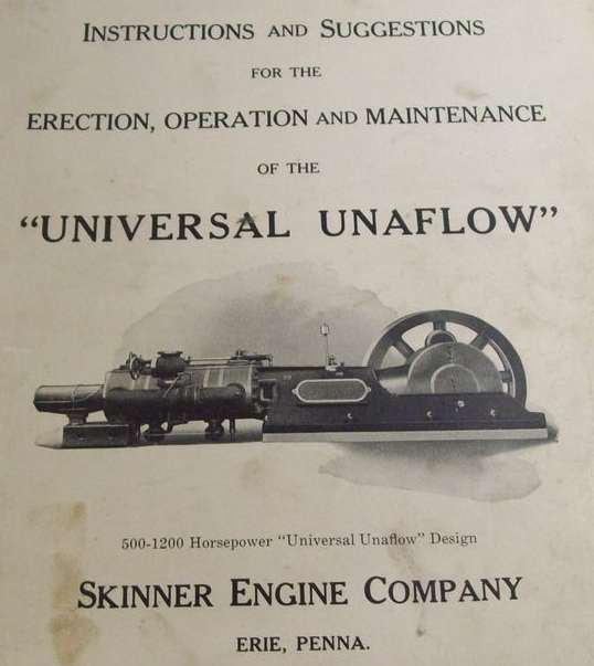 Skinner Engine: Gleichstromdampfmaschinen