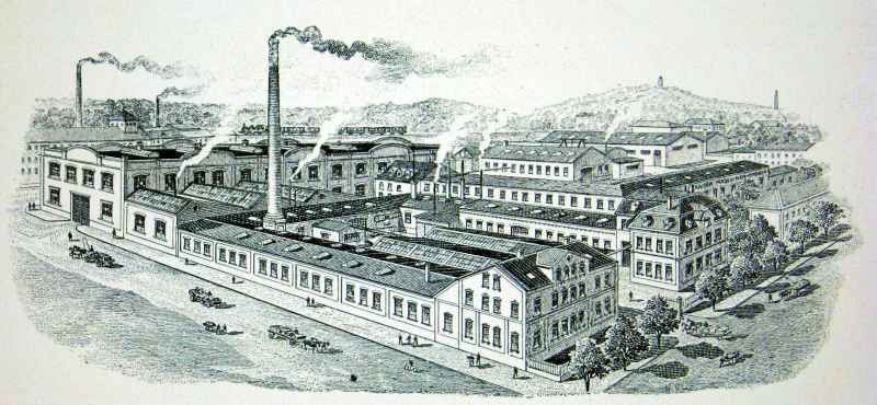 J. G. Kayser, Maschinenfabrik: Werksansicht