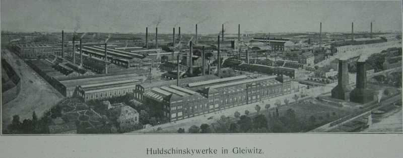 S. Huldschinsky & Söhne: Werksansicht um 1910