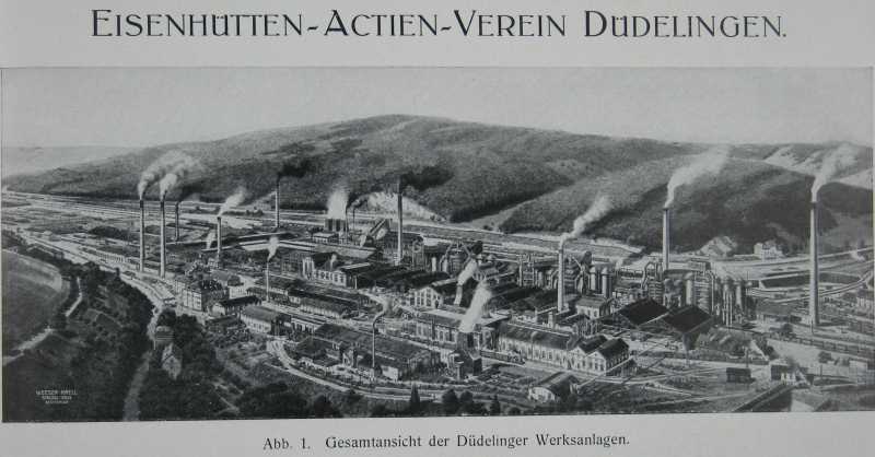 Eisenhütten-Actien-Verein Düdelingen: Werk Düdelingen