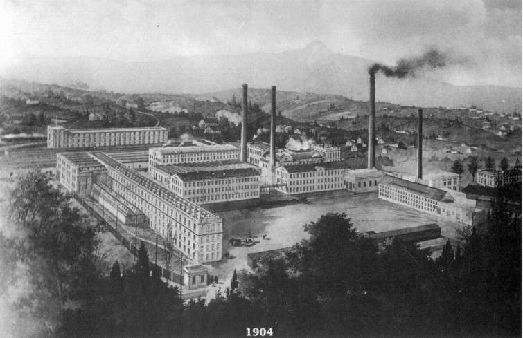 Fabriksansicht 1904