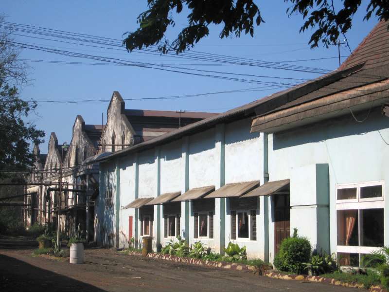 Pabrik Gula Wonolangan: Fabrikgebäude / Gedung pabrik