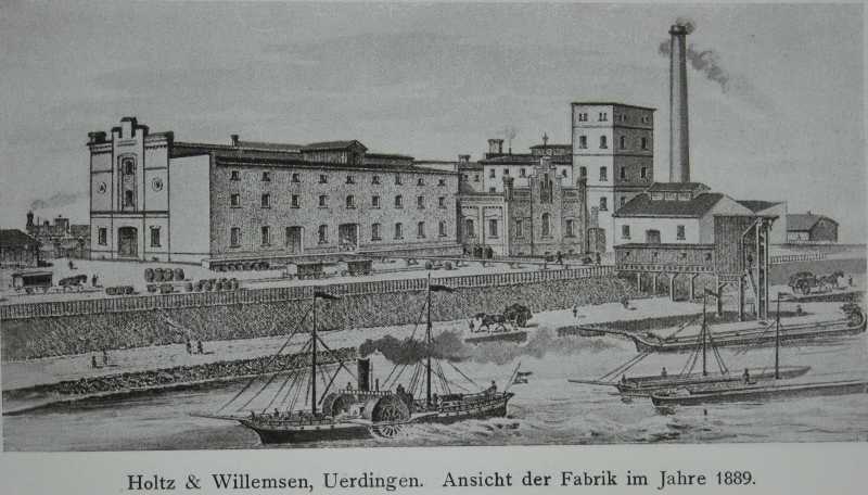 Holtz & Willemsen G.m.b.H.: Ölfabrik in Uerdingen