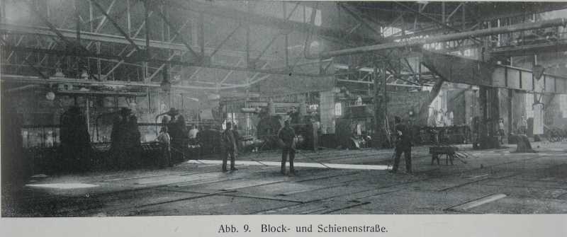 Sächs. Gußstahl-Werke Döhlen: Block- u. Schienenwalzwerk