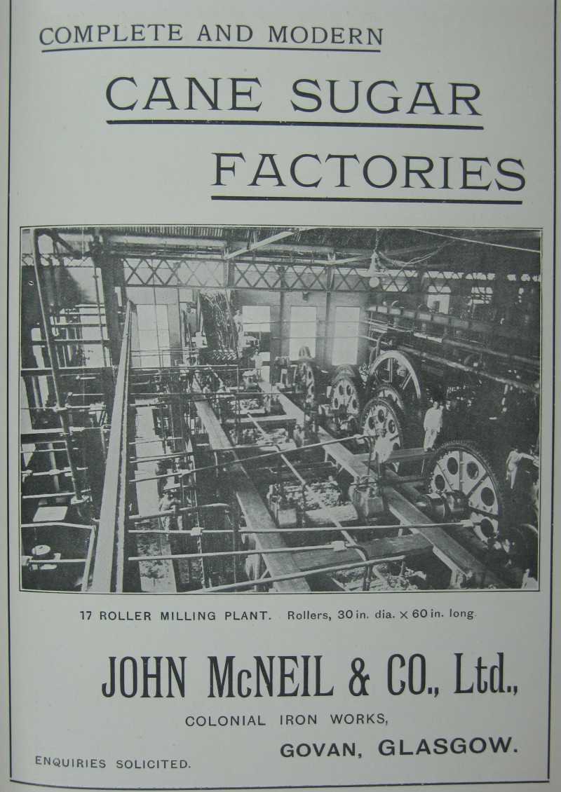 John McNeil & Co. Ltd., Colonial Iron Works: Anzeige