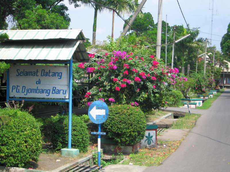 Pabrik Gula Djombang Baru: Eingang / Masuk