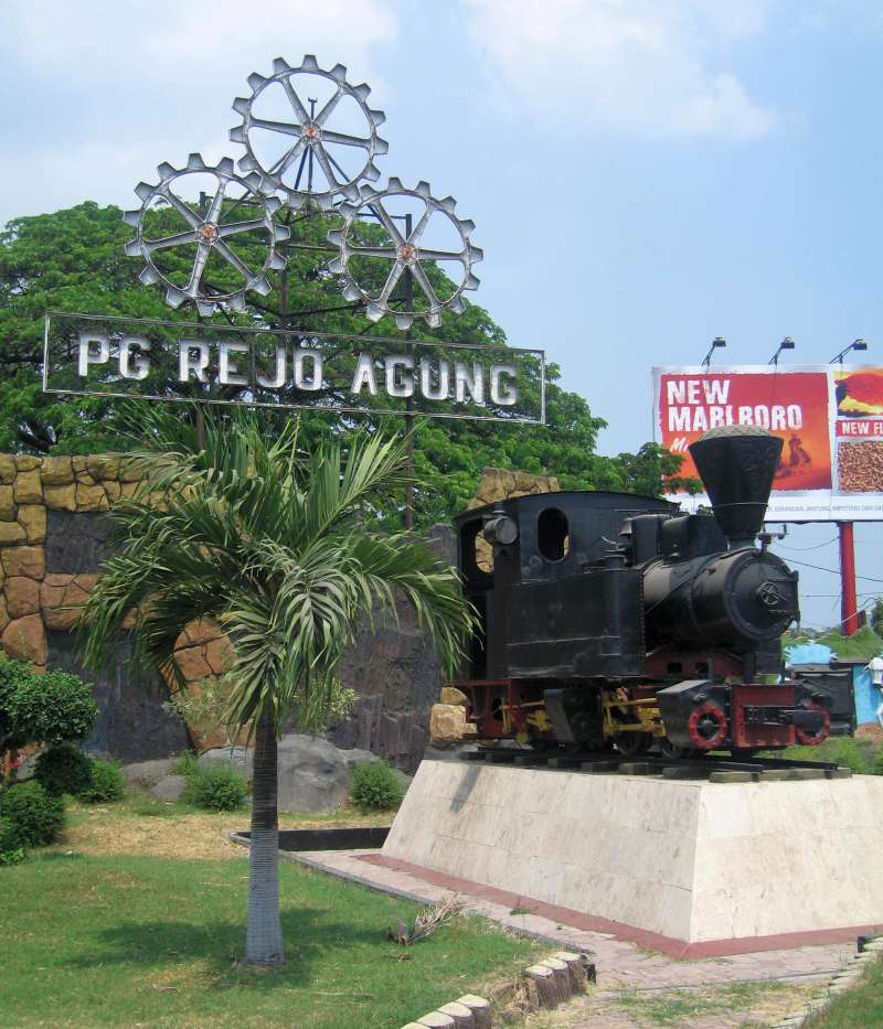 P.G. Rejo Agung Baru: Lok-Denkmal