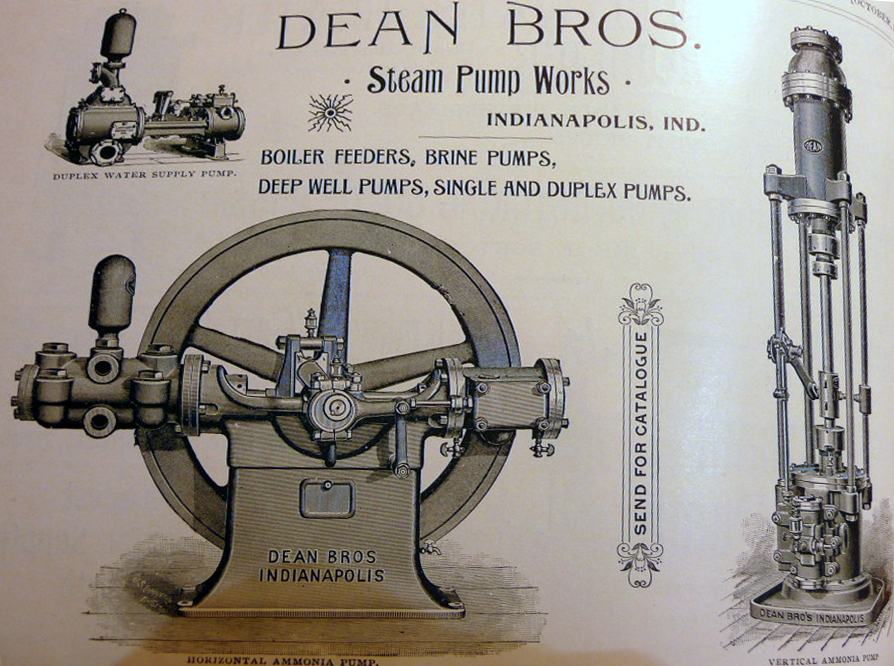 Dean Bros.: Anzeige Pumpen