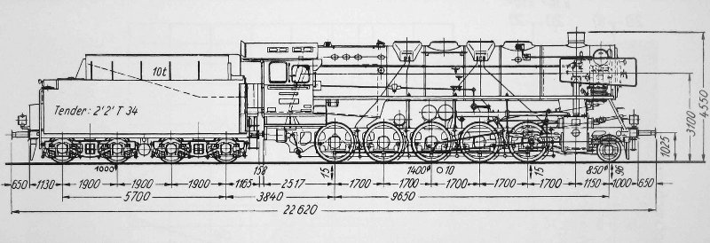 Skizze der Baureihe 44 013-1858 (DR)