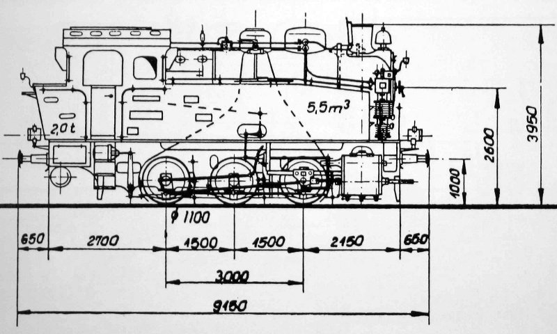 Skizze der 89 6601 (ex Stendaler Eisenbahn)