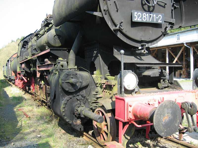 Dampflokomotive 52 8171