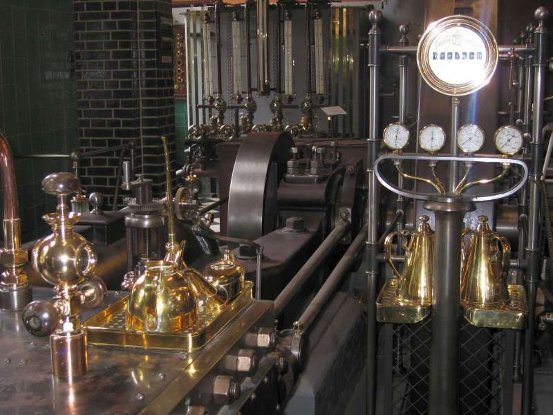 Vandteknisk Museum: Dampfpumpe und Öler