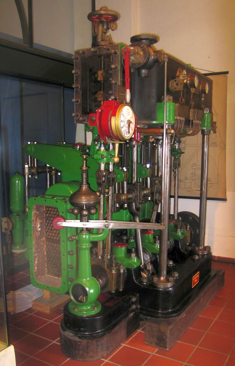 Museum Flensburg: Dampfmaschine
