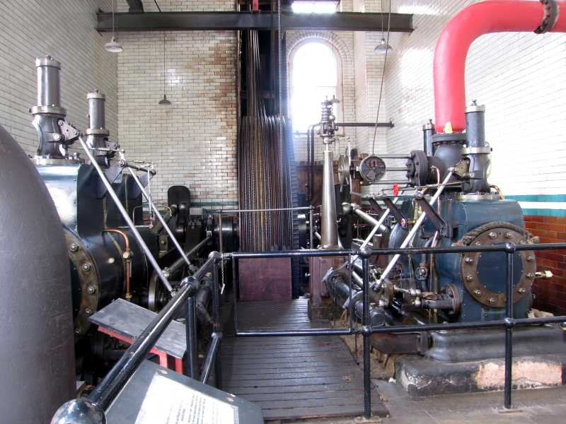 Coldharbour Mill: Dampfmaschine