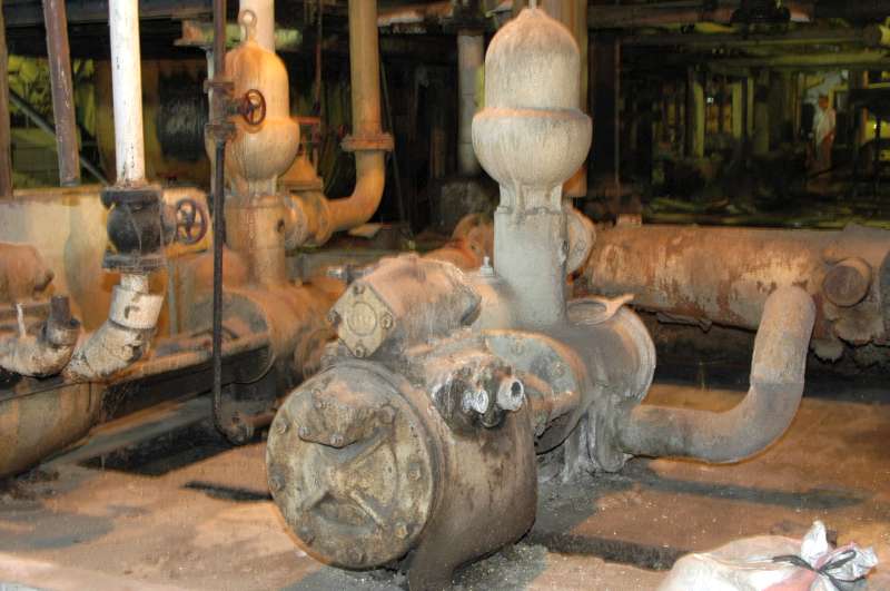 Dampfmaschine: 2. der Pumpen
