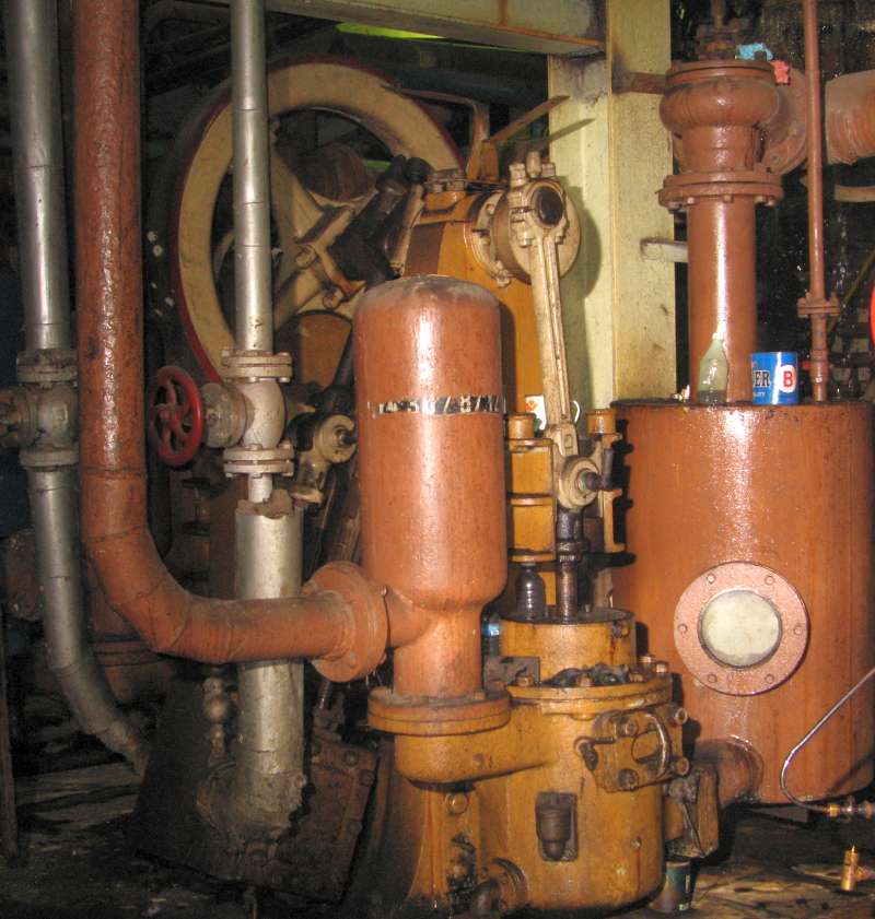 Dampfpumpe: Pumpe mit Windkessel