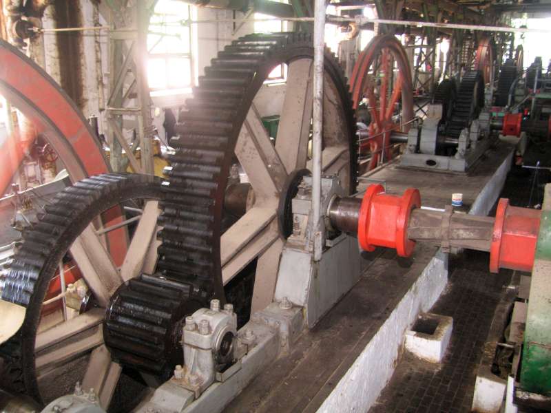 Dampfmaschine: Mühlengetriebe