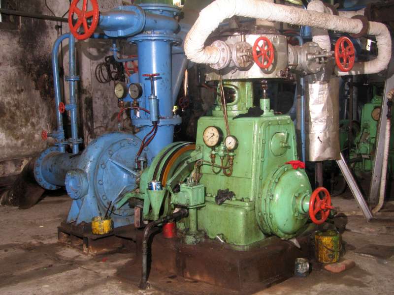 P.G. Candi Baru: Dampfmaschine mit Pumpe