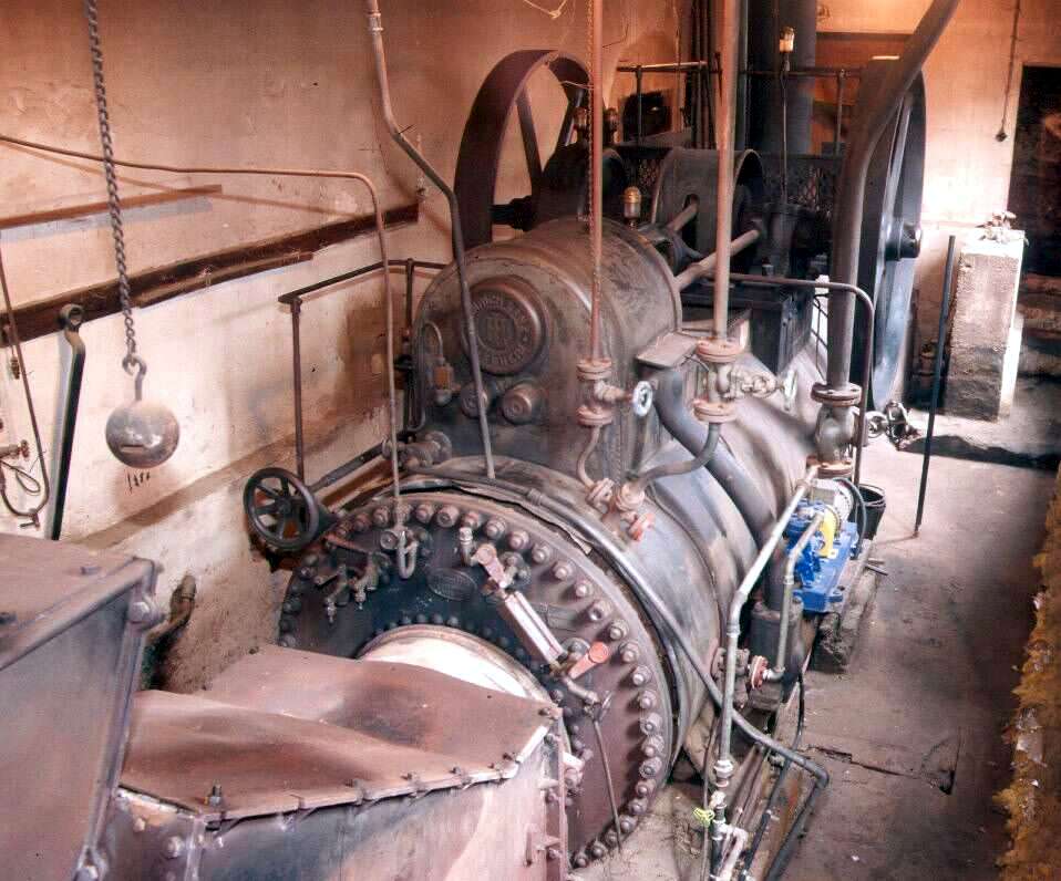 Dampfmaschine: im Sägewerk Rapp, Hirsau