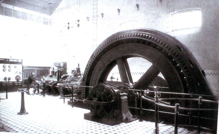 Dampfmaschine bei H. Fuchs, Heidelberg (um 1912)