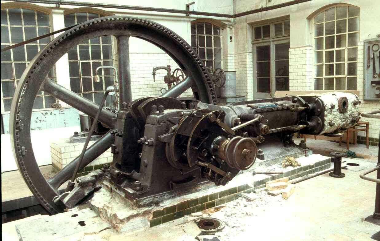 Rheinberger: Dampfmaschine: Demontage