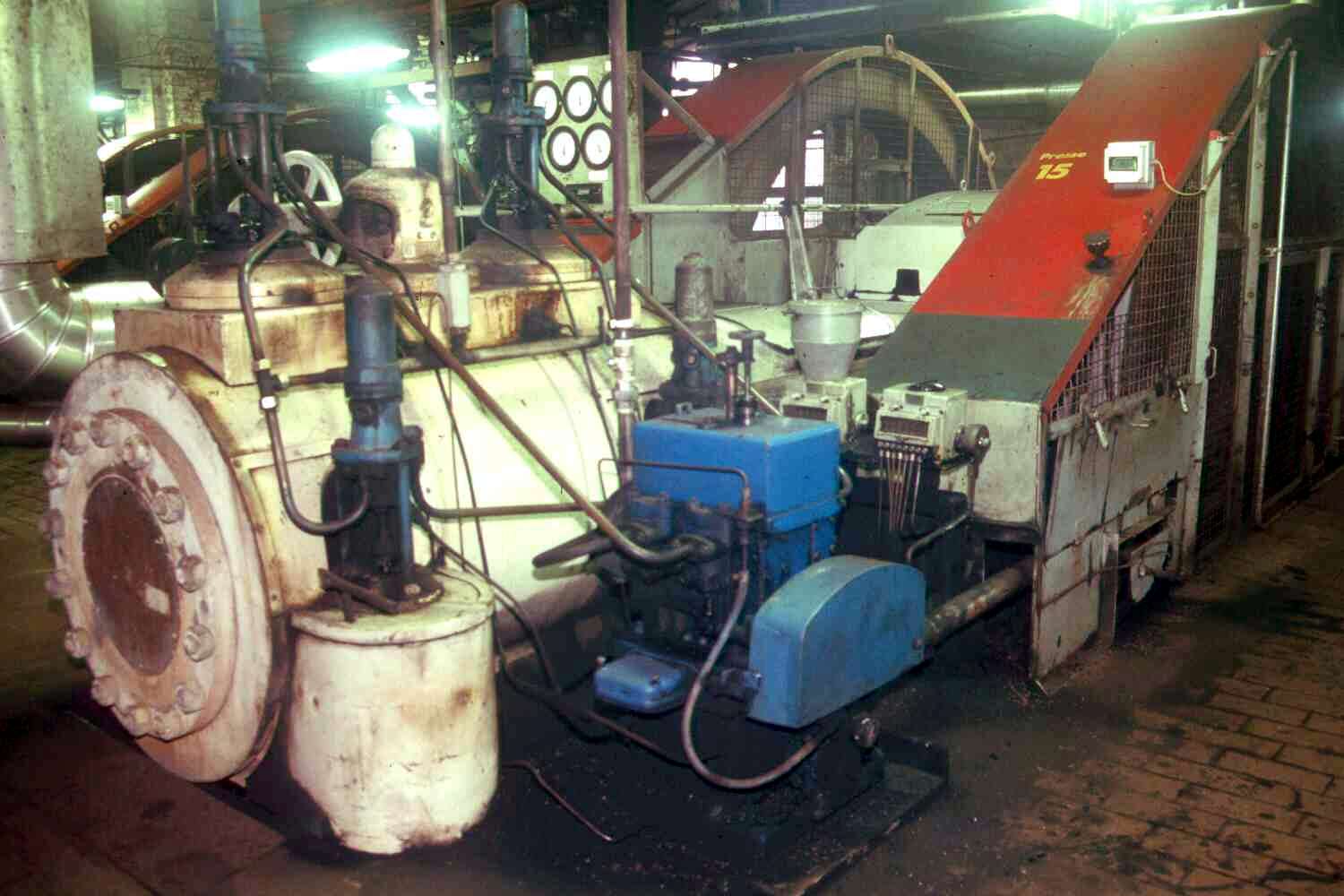 Dampfmaschine: Brikettfabrik Phönix, Mumsdorf