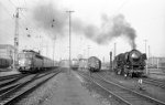 E 10 314 und 01 209; Bf Münster Hbf