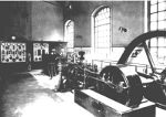 Dampfmaschine: Maschinenhaus, Aufnahme um 1925
