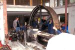 Dampfmaschine: Einbau in Museum Hauenstein