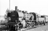 Dampflokomotive: 38 3696 vor 3663; Bf Münster Hbf