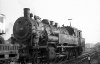 Dampflokomotive: 93 706, Lok vor Bauzug; Bw Münster