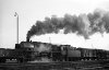 Dampflokomotive: 44 384, vor Güterzug; bei Hamm