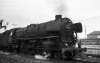 Dampflokomotive: 01 1094, Anfahrt vor D 394; Bf Münster Hbf