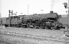 Dampflokomotive: 01 1064, abfahrbereit vor D 96; Bw Münster