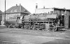 Dampflokomotive: 44 1267, mit Wannentender; Bw Rheine