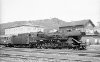 Dampflokomotive: 39 231, Anfahrt vor Zug; Bw Horb