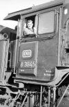 Dampflokomotive: 38 3845 mit Wolfgang Stoffels; Bw Freudenstadt