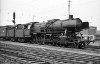 Dampflokomotive: 50 883, vor Güterzug; Bf Münster Hbf