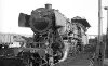 Dampflokomotive: 50 2458; Bw Flensburg Ausschlack-Kanal, Bekohlung
