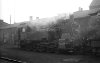 Dampflokomotive: 94 891, eingequalmt; Bw Hamburg Rothenburgsort