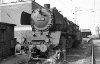 Dampflokomotive: 50 046 als Heizlok; Bf Münster Hbf