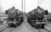 Dampflokomotive: 01 047, neben 44 888; Bw Koblenz Mosel